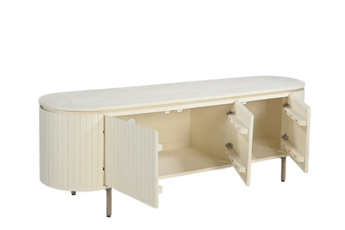 Livingfurn tv-meubel Patou - ivoor - 170 cm