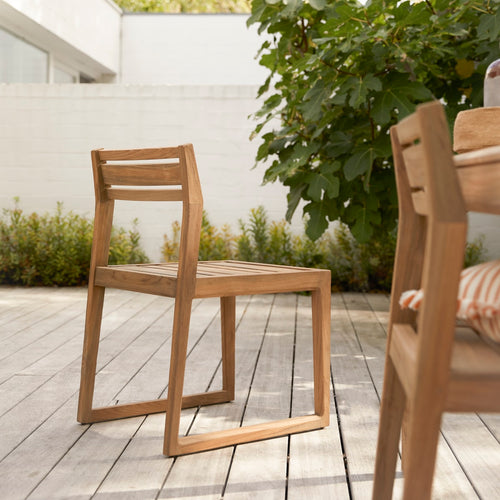 Tikamoon Tuinstoel van gerecycled massief teak - Naturel