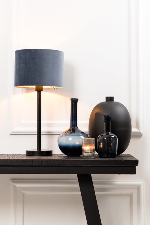 Light & Living lampvoet Washington - zwart - 14x14x39.5 cm