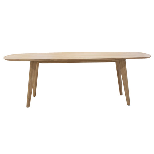 DÉJA Living Eettafel Maeve - Deens Ovaal - Naturel - Eikenhout - 200cm