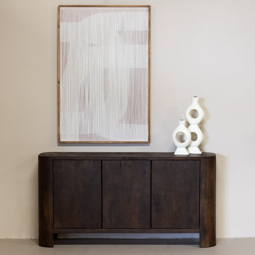 Giga Meubel Dressoir Mitchel - Mangohout - Bruin - 150cm - vtwonen shop