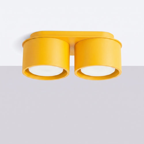 Sollux Lighting Plafondlamp MODO 2 geel Gx53 - 21x10x8cm