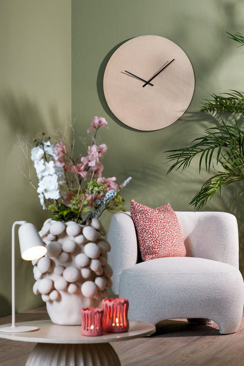 Light & Living klok LICOLA - 74x2x74cm - bruin