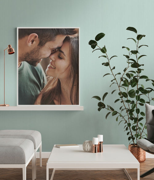 A.S. Création behang effen groen - 53 cm x 10.05 m - AS-380986 - vtwonen shop