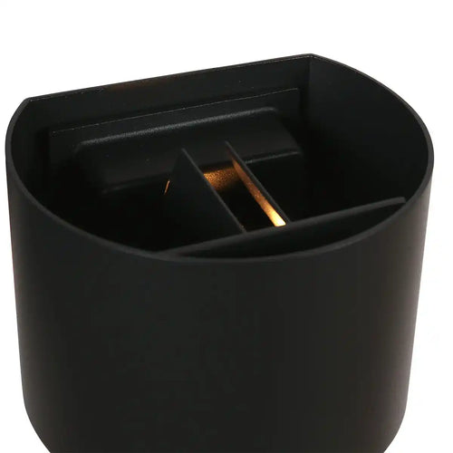 Steinhauer buitenlamp Curve - 2 lichts - 13.8x 10 cm - zwart
