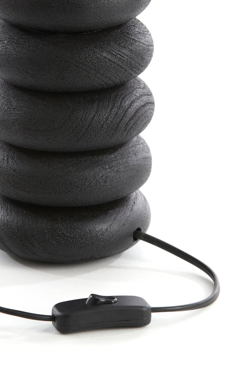 Light & Living lampvoet BUDONGO - Ø12x21cm - zwart