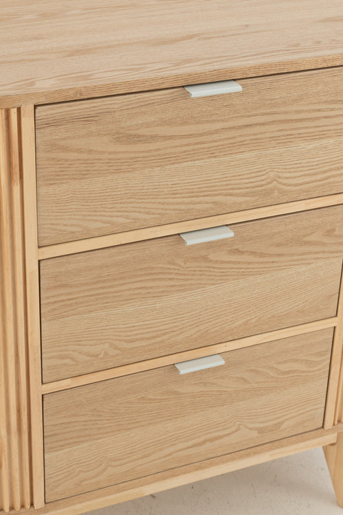 J-Line kast Rond - dennenhout - naturel - large - vtwonen shop