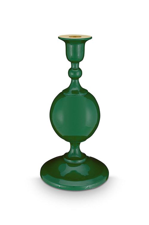 Pip Studio - Love Birds Dark Green - Kandelaar Metaal Sphere Small - 24cm