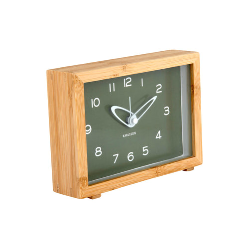 Karlsson wekker Tipico - groen - Ø19cm - vtwonen shop