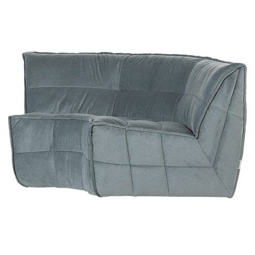 vtwonen hoekelement Cluster - Velvet - Turquoise Blauw - 81x205x91