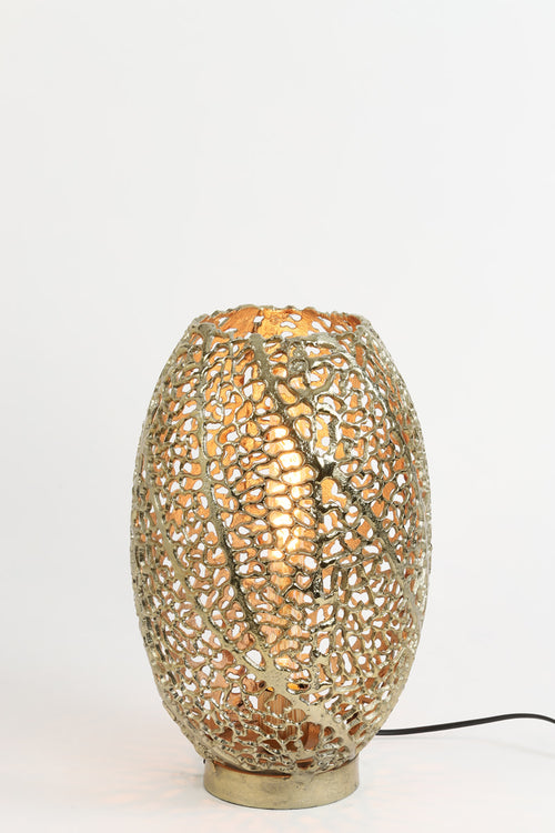 Light & Living tafellamp  - goud - 24x24x40 cm