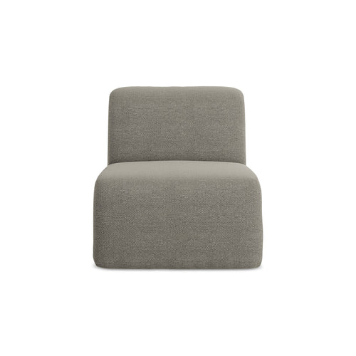 LaMiaSofa Bankmodule midden Cervo - bouclé - grijs - 70x94x75