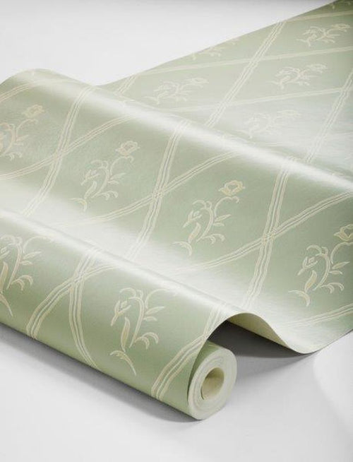 Borastapeter behang bloemen groen - 53 cm x 10.05 m - 660842 - vtwonen shop