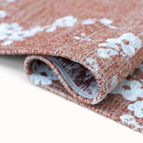 Louis De Poortere vloerkleed Copper Pink - roze - 80x150cm