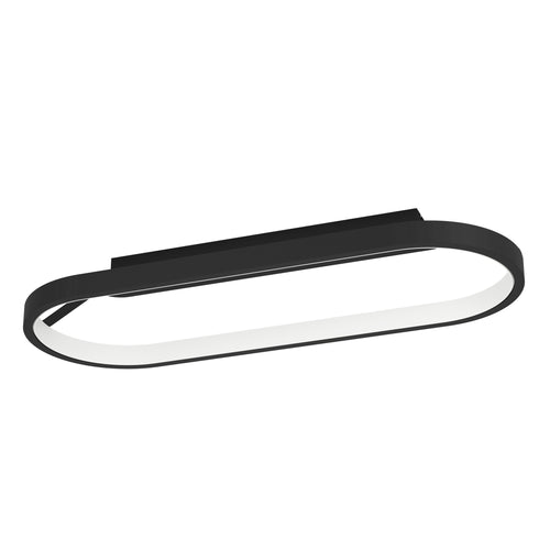 EGLO plafondlamp Codriales - led - 79 cm - zwart/wit - dimbaar - vtwonen shop