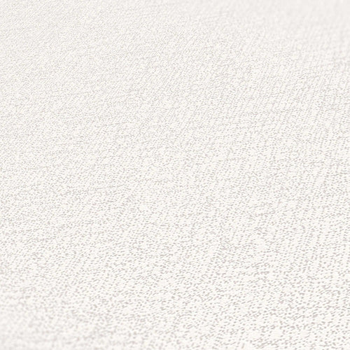 A.S. Création behang effen wit - 53 cm x 10.05 m - AS-378314