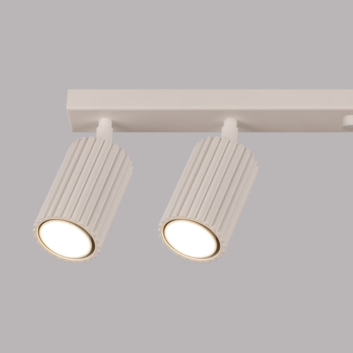 Sollux Lighting Plafondlamp KARBON 6L beige - 117x6,5x16,5cm