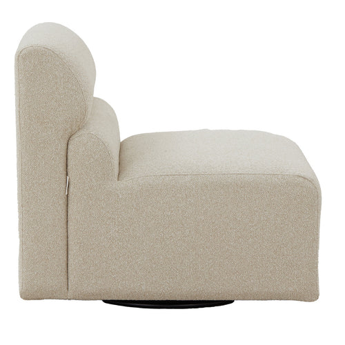 DÉJA Living Draaifauteuil Jules - Stof - Beige - vtwonen shop