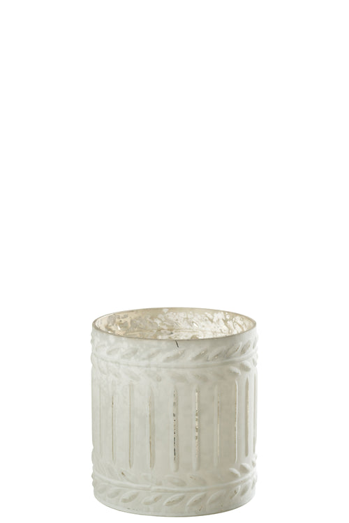 J-Line kaarshouder Ezy -  gas - wit - medium