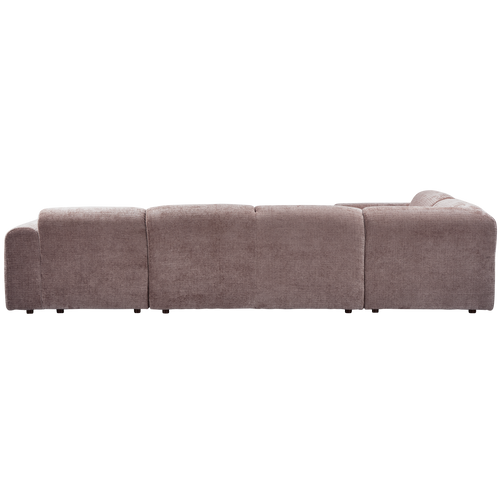 WOOOD hoekbank links Cloud - Chenille - Taupe - 80x345x198 cm - vtwonen shop