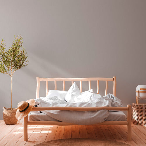 Livingwalls behang effen grijs en bruin - 53 cm x 10.05 m - AS-377032