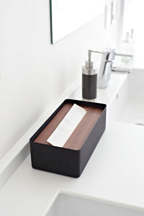 Yamazaki Tissuebox - Rin - Bruin