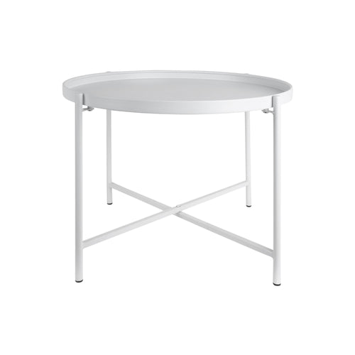 Leitmotiv salontafel Meseta - wit - 50x50x38.5cm - vtwonen shop