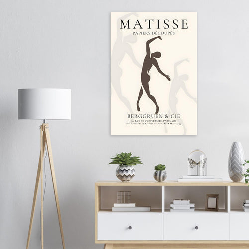 Artfulprints  Matisse – Dancing silhouettes   poster 50x70 cm - vtwonen shop