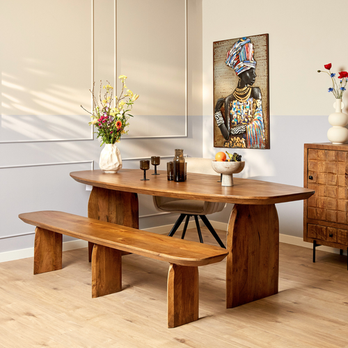 Starfurn  eettafel Tense - bruin - 100x300x76cm - vtwonen shop