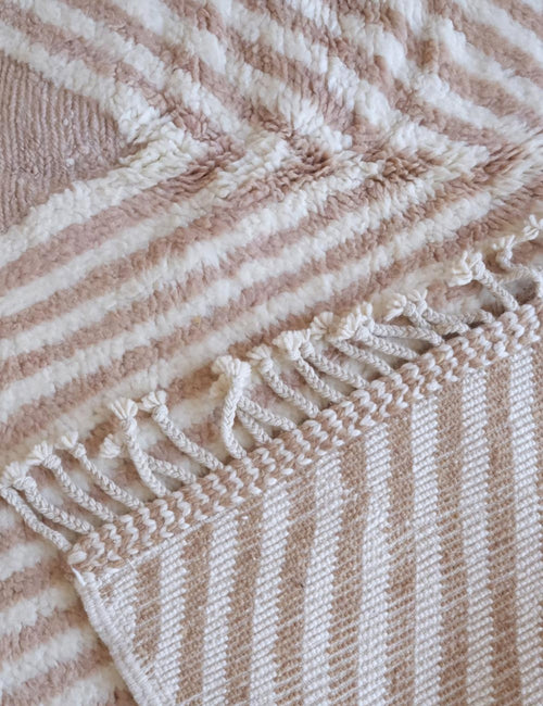 AFK Living vloerkleed Berber - handgemaakt - Wol - 211 x 305 cm