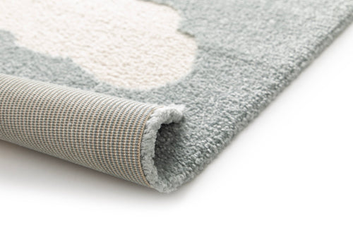 AFK Living vloerkleed Nuages - reliëfeffect - blauw - 120 x 170 cm