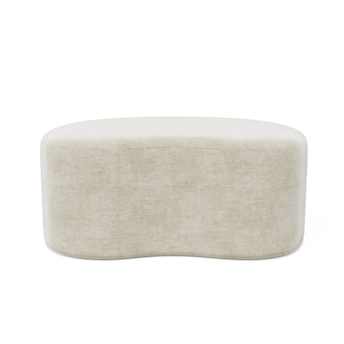 Sia Home - Zitzak 80 cm DUNE -  fluweel crème 80cm