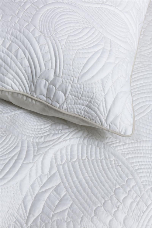 MOOOI dekbedovertrek Embroidered Dodo - 200x200/220 cm - ivoor