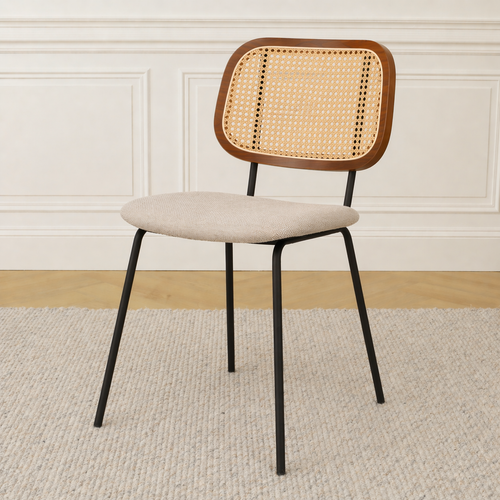 Nolon Jolie Rotan Eetkamerstoel Beige