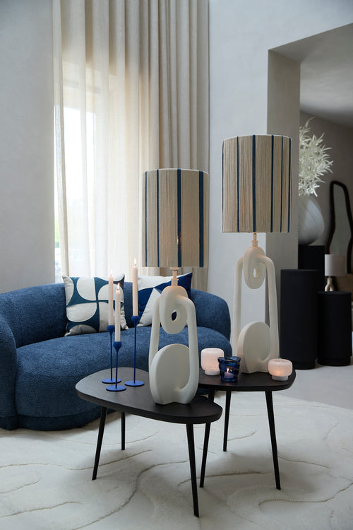 Light & Living bijzettafel PUNO - 56x44x44cm - zwart