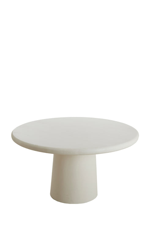 Light & Living eettafel KULONA - Ø140x76cm - wit