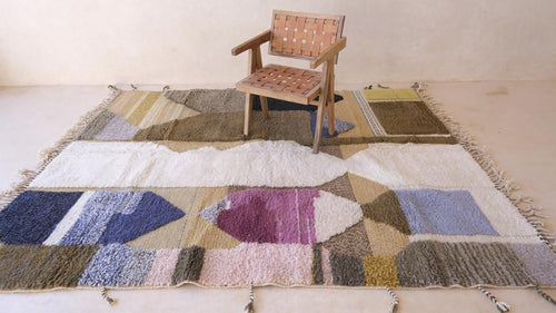 AFK Living vloerkleed Berber - handgemaakt - Wol - 140 x 200 cm