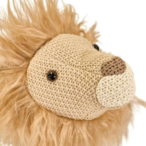 Pintado & Lacado knuffeldier Leeuw - beige - 55 cm