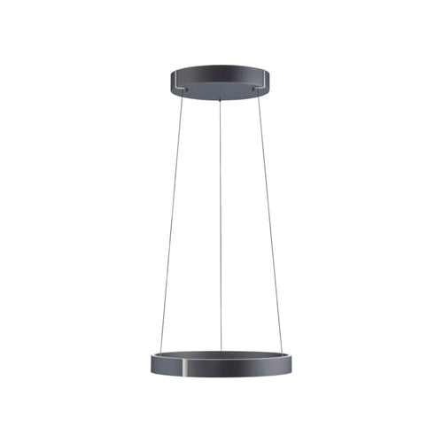 Neuhaus PURE hanglamp E-Clipse - 2 lichts - 50  x 350   cm - antraciet - vtwonen shop