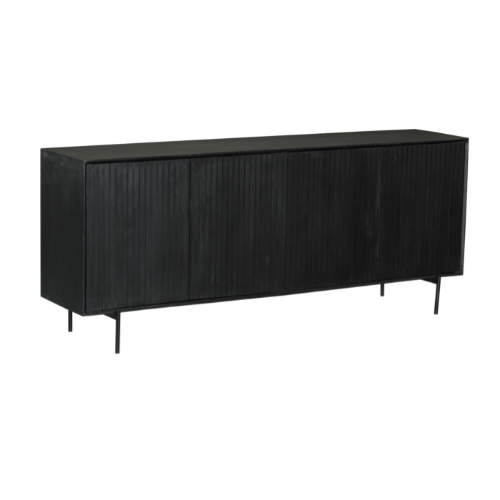 Starfurn  dressoir Madison - zwart - 45x210x85cm