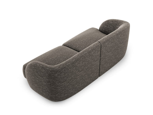 Micadoni Bank Miley 2-zits, chenille, grijs - 90x180x70cm
