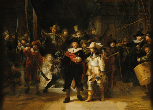 Art for the Home Canvas - De Nachtwacht Rembrandt - 70x100cm - vtwonen shop