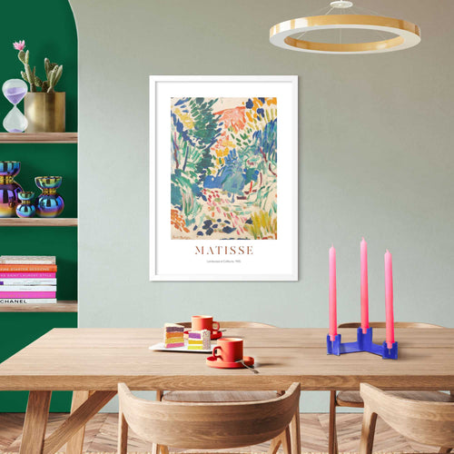 Reinders Matisse Landscape at Collioure schilderij -  meerkleurig/multi color - woonkamer - 70x50cm