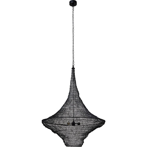 Kare Design Hanglamp Cocoon 89cm zwart - vtwonen shop