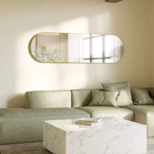 Umbra pilvormige spiegel Hubba- 45 x 157 x 5 cm - goud