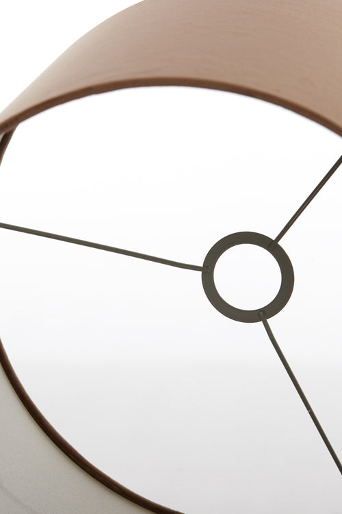 Light & Living lampenkap VELOURS - Ø35x30cm - bruin - vtwonen shop