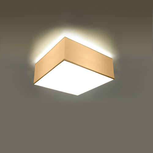Sollux Lighting Plafondlamp HORUS wit - 25x25x11cm