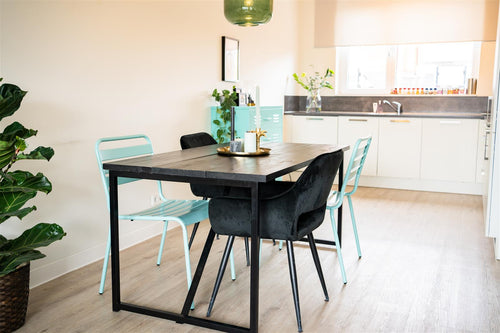 MaximaVida industrieel metalen tafelonderstel Boston 80 cm zwart - vtwonen shop