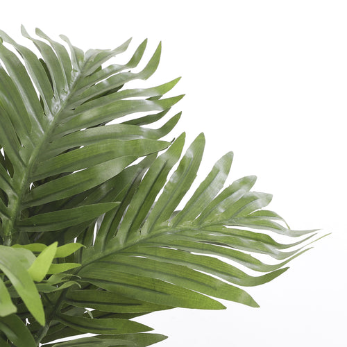 Mica Decorations Areca Palm Kunstplant in Bloempot Stan - H45 x Ø60 cm - Groen