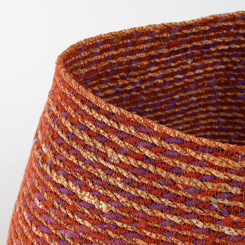 House of Seasons Kerstboomrok - H26 x Ø58 cm - Zeegras - Rood